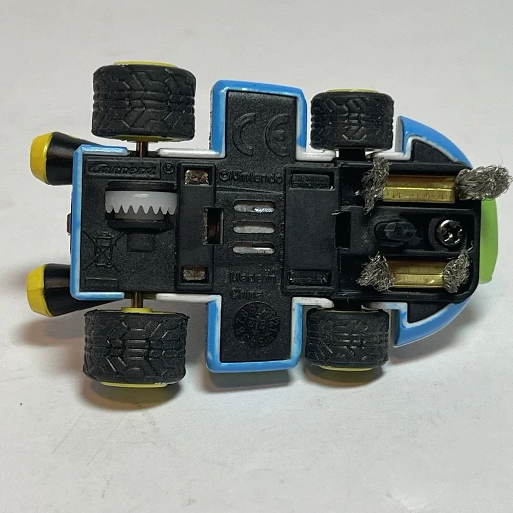 Carrera Evolution Mario Kart Car Yoshi Slot Car 27730 Runs FS‎ See Video